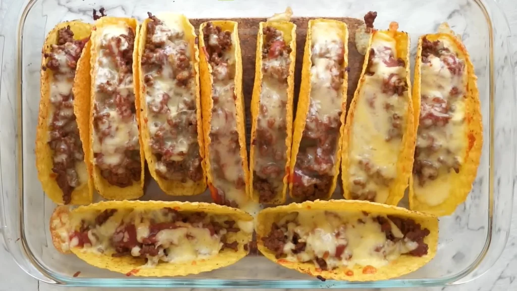 beef taco meat recipe cooked in skillet juicy and flavorful