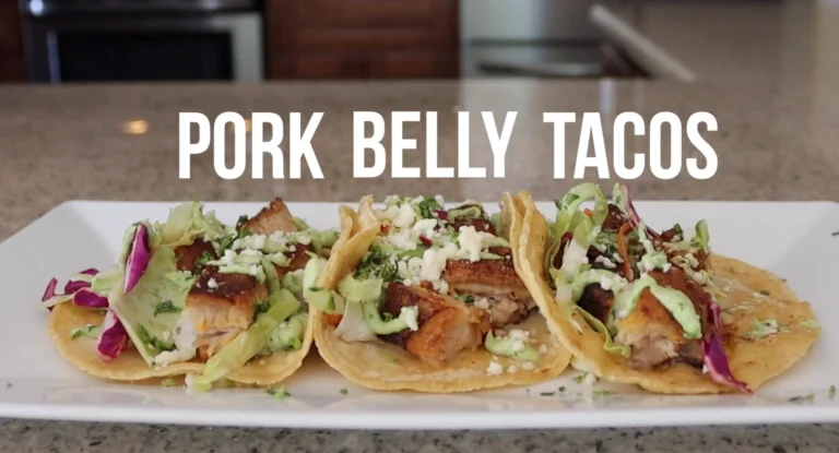 Pork Belly Tacos Recipe
