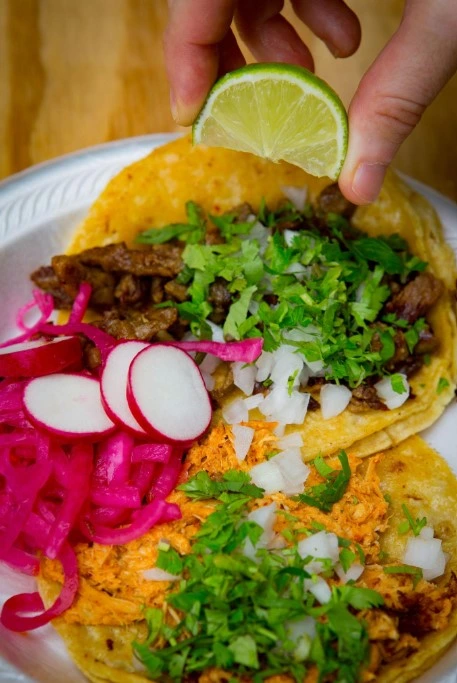 Crunchy taco toppings