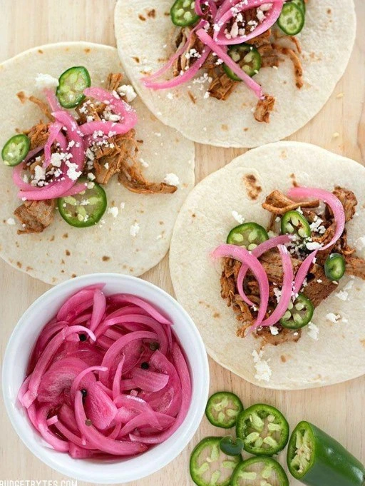 Crunchy taco toppings