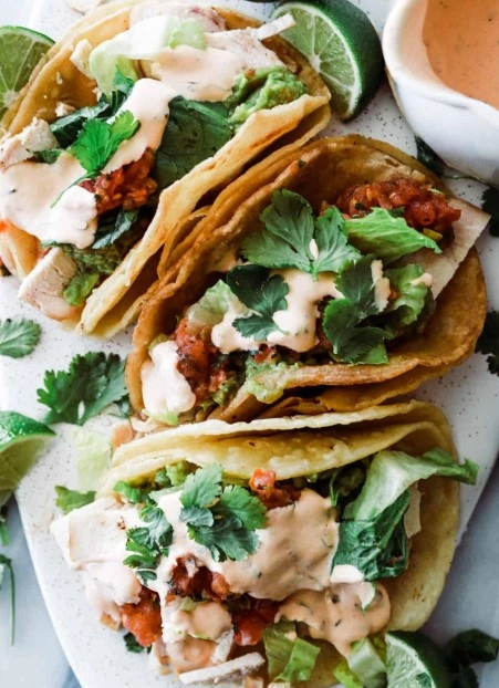 Creamy Taco Toppings