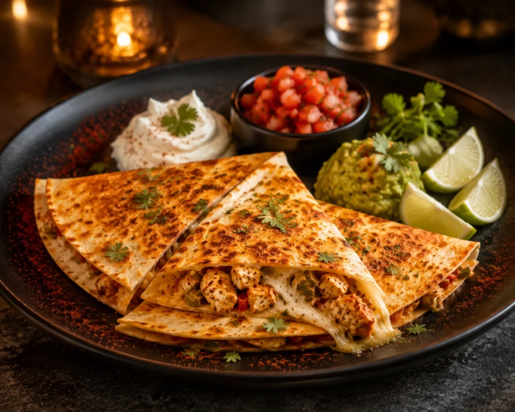 Chicken Quesadilla Recipe with Taco Seasoning 
