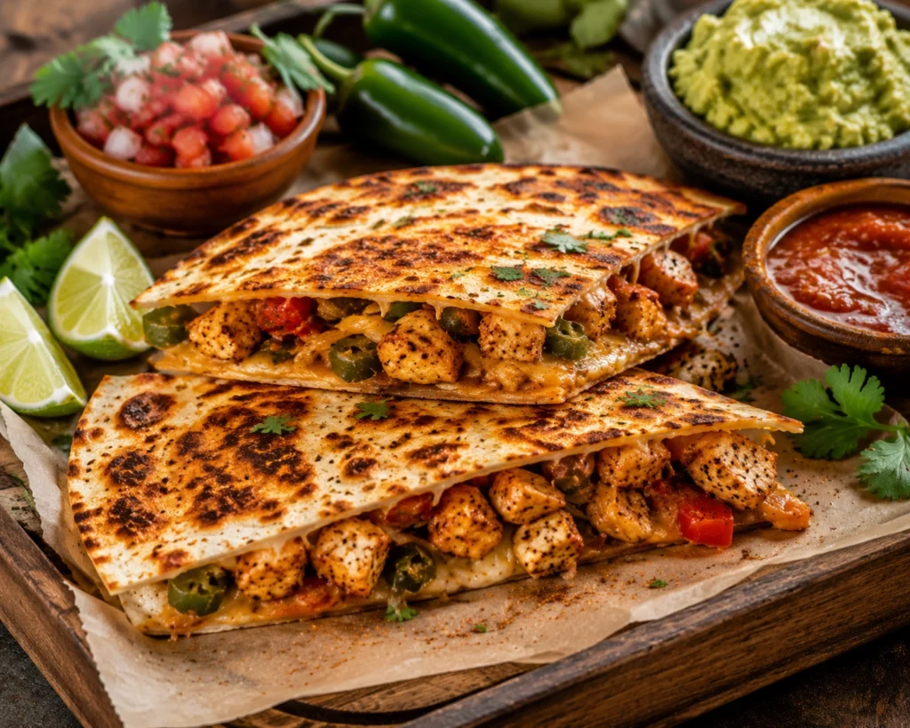 easy chicken quesadilla recipe