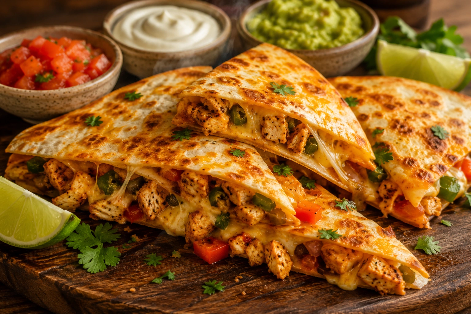 Chicken Quesadilla Recipe with Taco Seasoning