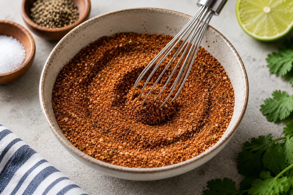 homemade fish taco seasoning