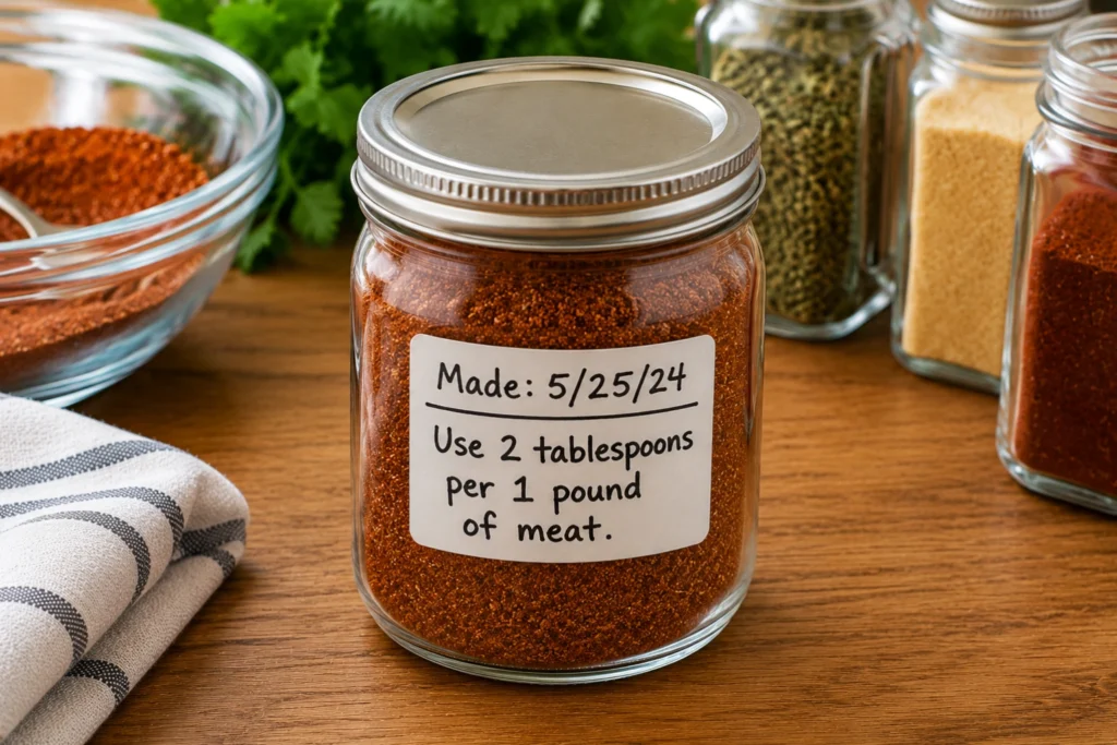 old El Paso Taco Seasoning Recipe