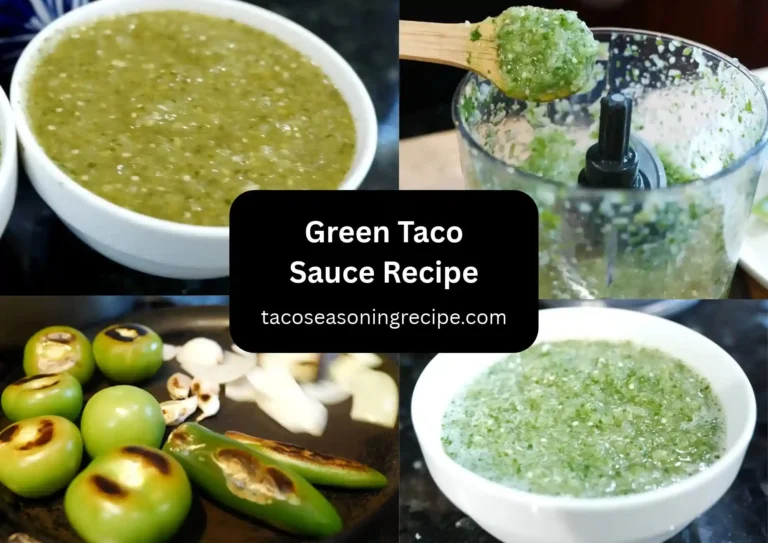 Green Taco Sauce Recipe