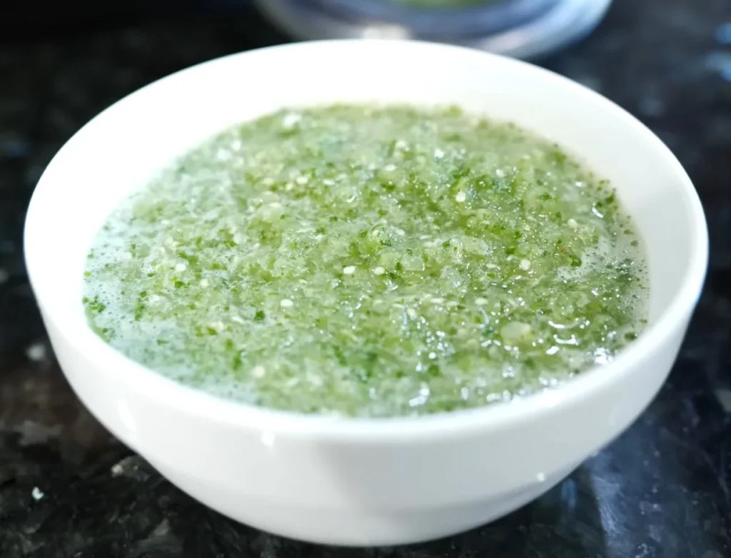 Green Taco Sauce Recipe
